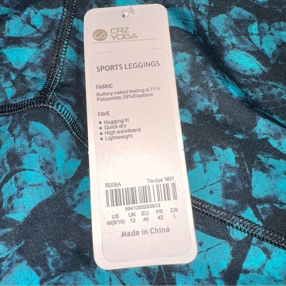 Nwt crz YOGA Women's Hugged Feeling Compression high waist tummy control sz S - Picture 5 of 6